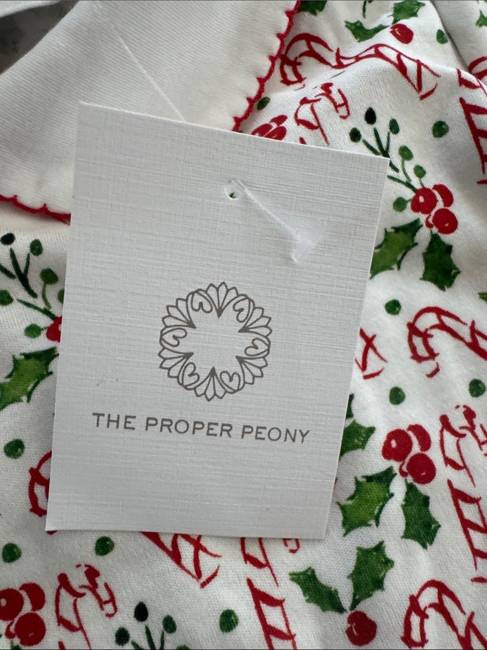 The Proper Peony New With Tags Parkside Pima Mistletoe Top - Picture 3 of 11